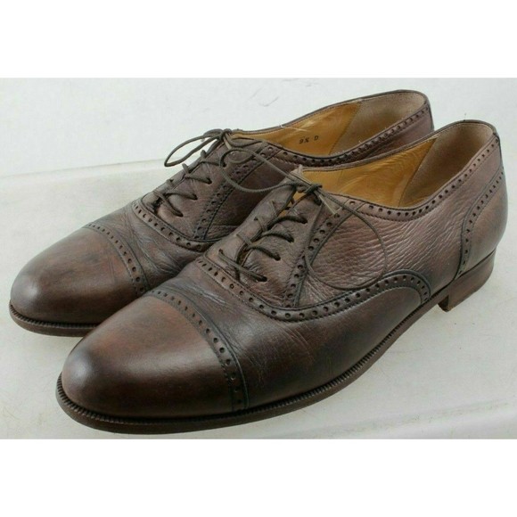 Cole Haan Bragano Lace Up Cap Toe Oxfords Size US 9.5D Made In Italy main image 6